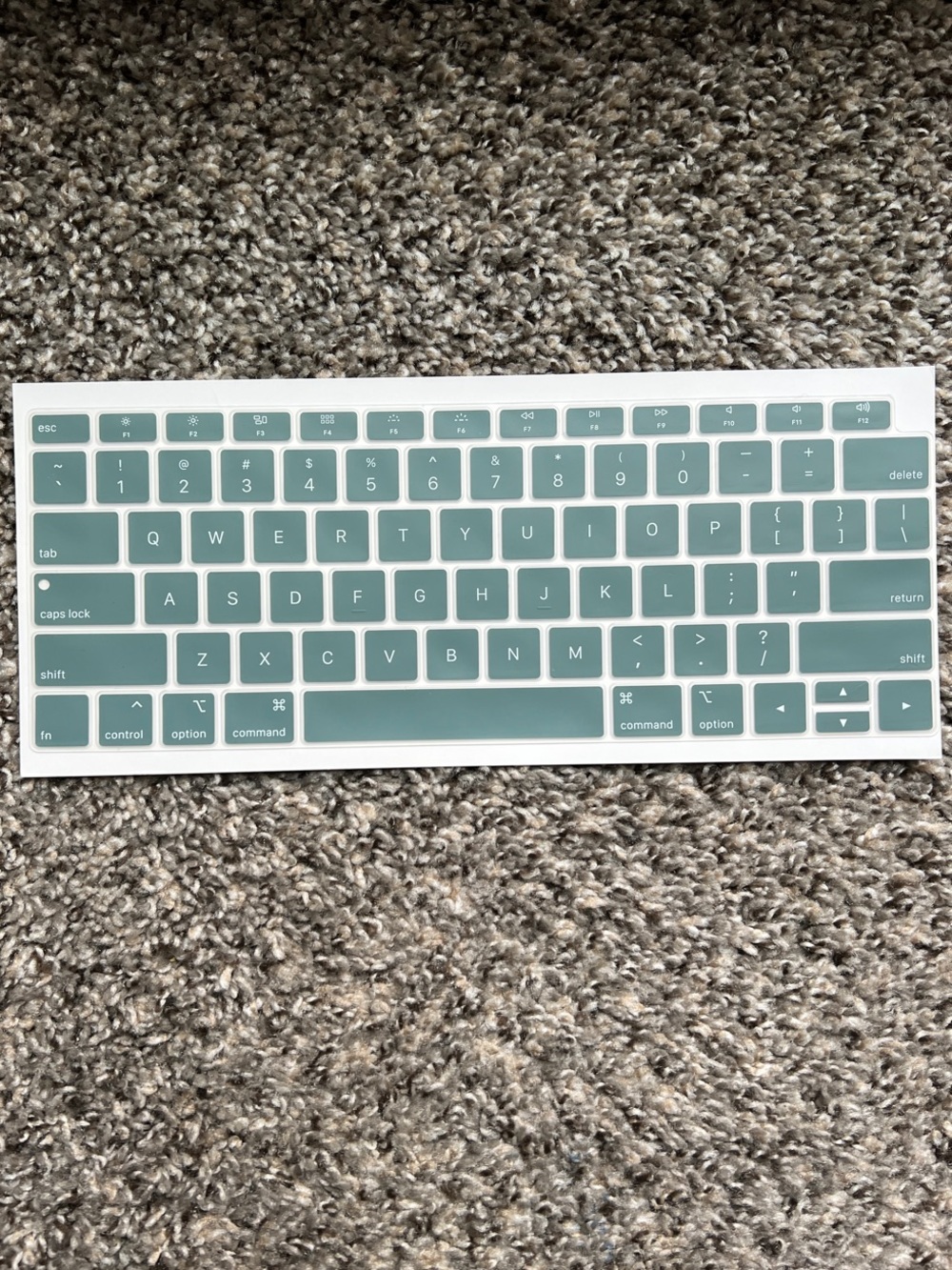 Mint Green Silicone MacBook Air 13” Keyboard Cover